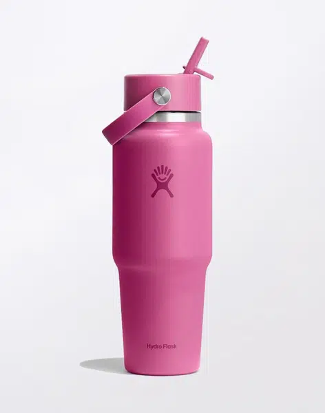 Hydro Flask Wide Mouth Travel Bottle with Flex Straw Cap 32 oz (946 ml) Reef