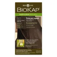 BIOKAP Farba na vlasy 5.0 Gaštan prírodná svetlá 140 ml