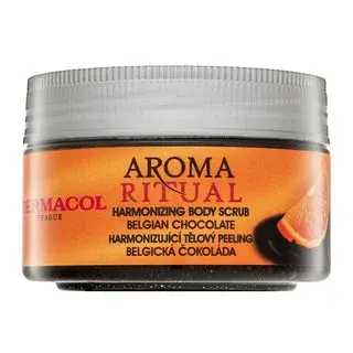 Dermacol Aroma Ritual telový peeling Harmonizing Body Scrub Belgian Chocolate 200 ml