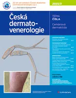 Česká dermatovenerologie 2023/2, Hercogová Třešňák Jana