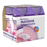 NUTRIDRINK Compact protein jahoda 4 x 125 ml