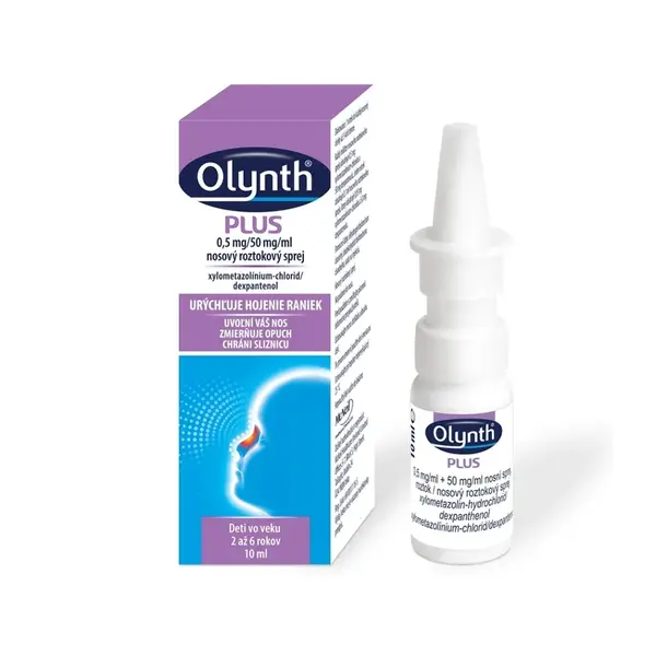 OLYNTH PLUS 0,5 mg/50 mg/ml Nosový roztokový sprej 10 ml