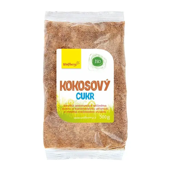 WOLFBERRY Kokosový cukor BIO 500 g