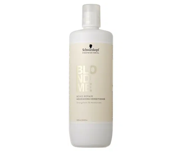 Vyživující kondicionér pro blond vlasy Schwarzkopf Professional BlondMe Bond Repair Nourishing Conditioner - 1000 ml + dárek zdarma