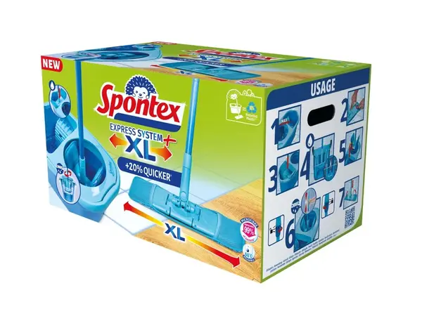 Spontex Express System+ XL mop 1 ks