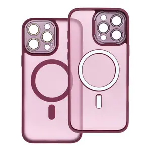 Zadní kryt VARIETE MAG COVER Case compatible with MagSafe pro Apple iPhone 12 mini, fialová