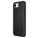 Zadní kryt Nillkin Synthetic Fiber PRO Magnetic pro Apple iPhone 16e, zlatá