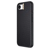 Zadní kryt Nillkin Synthetic Fiber PRO Magnetic pro Apple iPhone 16e, zlatá