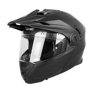 Výklopná enduro přilba W-TEC Biscaia P/J matně černá S (55-56)