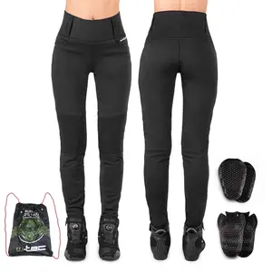 Dámské moto legíny W-TEC Noposum s aramidem černá L