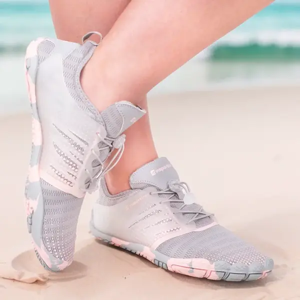 Boty do vody inSPORTline Solaric Lady šedo-růžová 39