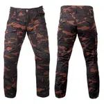 Pánské moto kalhoty BOS Cargo D Brown Camo 30