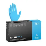 Silnější nitrilové rukavice Espeon Nitril Ideal 3 - 100 ks, modré, velikost S (100179)