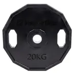 Pogumovaný olympijský kotouč inSPORTline Ruberton 20 kg 50 mm