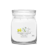 Yankee Candle Aromatická svíčka Signature sklo střední Midnight Jasmine 368 g
