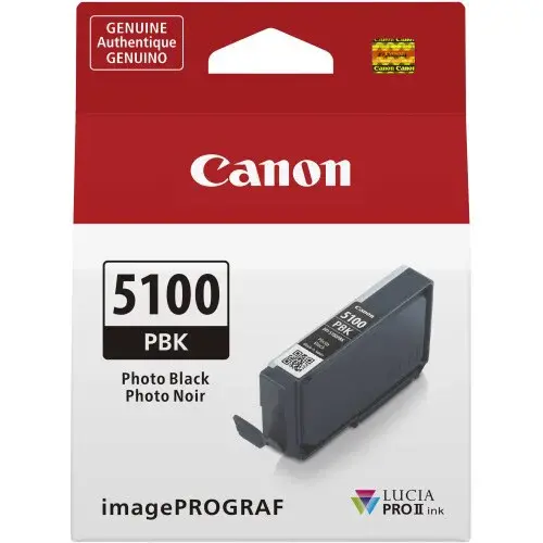 Canon PFI-5100 PBK 6952C001 foto černá (photo black) originální cartridge