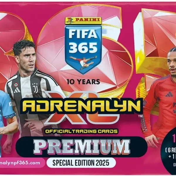 Fotbalové karty Panini FIFA 365 2024/2025 Adrenalyn - Premium balíček