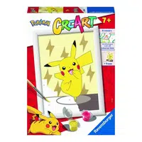Pokémon Creart malování podle čísel - Pikachu