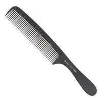 Karbonový hřeben na vlasy s rukojetí Hairway 05091 - 18,5 cm