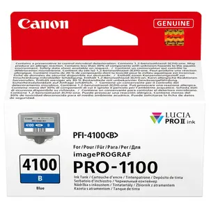 Canon PFI-4100 6786C001 modrá (blue) originální cartridge