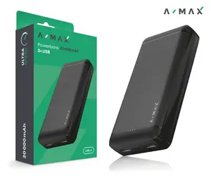 A-MAX 20 000 mAh, černá
