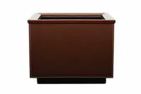 Kožený samozavlažovací květináč CUIR, více variant - Hobby Flower Rozměry: 54 x 54 x 42