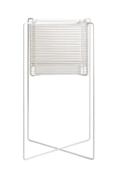 Čtvercový samozavlažovací květináč ZEN, vysoký, více variant - Hobby Flower Barva: bílá