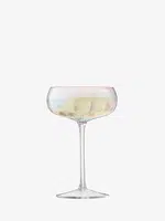 Široká sklenice na šampaňské Pearl, 300 ml, perleťová, set 4ks - LSA International