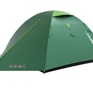Husky Bird 3 Plus zelená Turistický stan pro 3 osoby