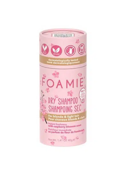 Foamie Suchý šampon pro blond a světlé vlasy Berry Blonde (Dry Shampoo) 40 g