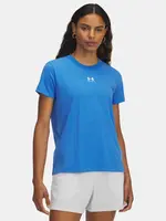 Dámské tričko Under Armour UA Rival Core SS-BLU - Dámské
