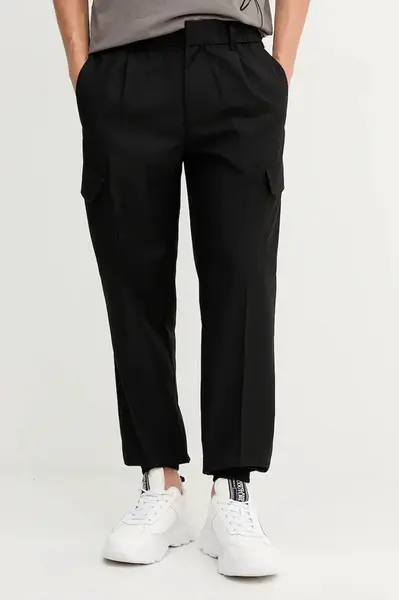 Kalhoty Armani Exchange pánské, černá barva, XM001208 AF12041