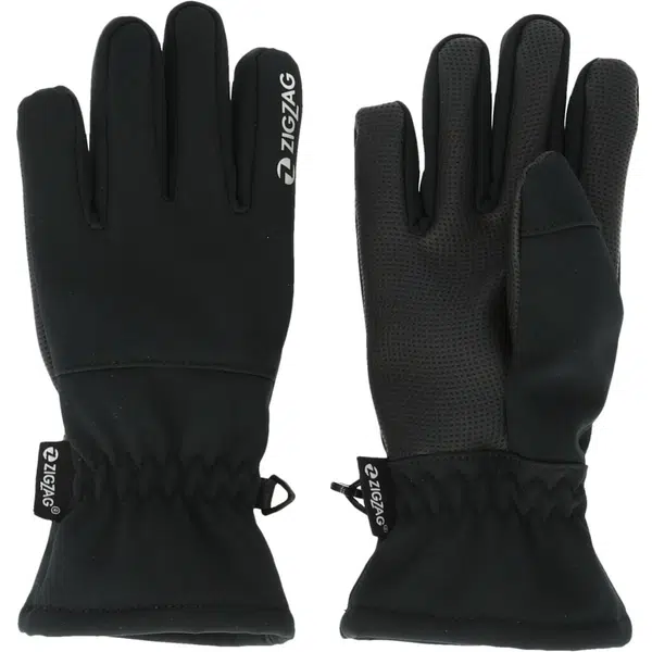 Children's softshell gloves ZigZag Santiay