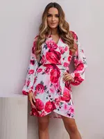 Resti Women's knee-length dress with floral pattern