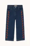 Detské rifle Tinycottons CHERRIES EMBROIDERED JEANS
