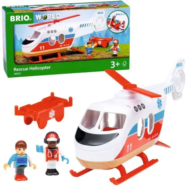 Brio World Záchranársky vrtuľník