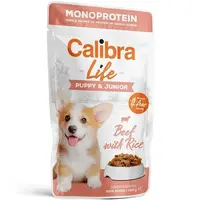 Calibra Dog Life kapsička Puppy & Junior Beef 150 g