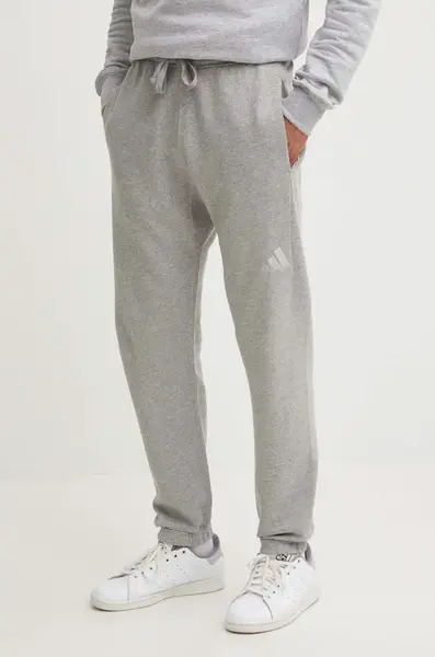 Bavlněné tepláky adidas ALL SZN šedá barva, IY6558