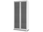 Vitrína Maximus M22 Barva korpusu: Bílá, Rozměry: 100 cm