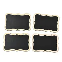 Wood Mini Chalkboard Big Pendants