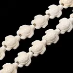 Synthetic Turquoise Dyed Beads Strands