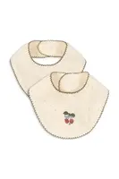Dětský bryndáček Konges Sløjd MINNIE BIB 2-pack