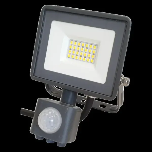 LED REFLEKTOR SLIM. GRAFITOVÝ S POHYB. SENZOREM. G9 20W