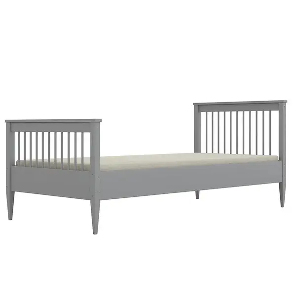 Posteľ Ignaś 90x180 sivá