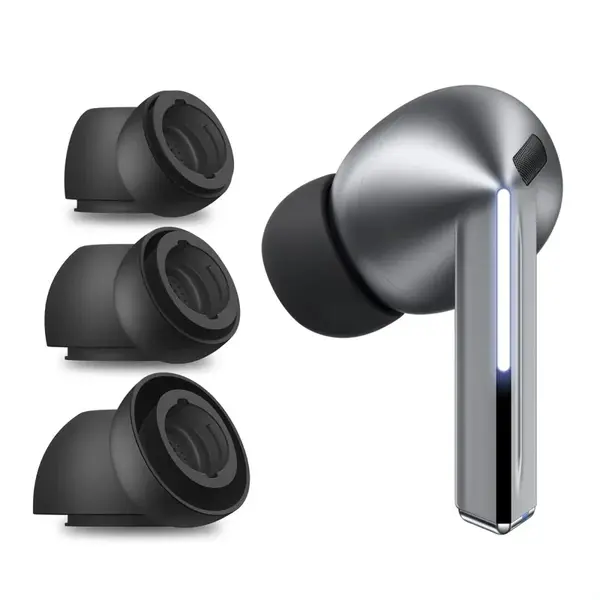 Tech-Protect Nástavce do uší 3 kusy, Samsung Galaxy Buds 3 Pro, šedé