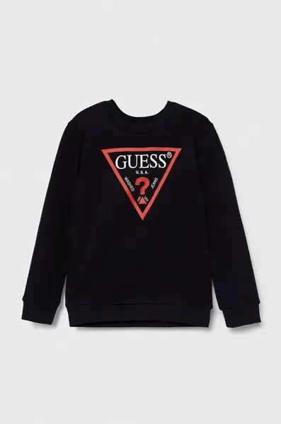 Dětská bavlněná mikina Guess