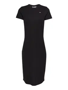 Tommy Jeans Šaty  čierna
