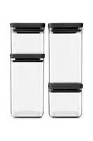 Sada skladovacích dóz Brabantia Tasty+ 4-pack