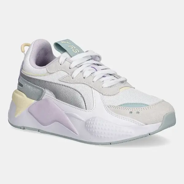 Sneakers boty Puma RS-X Metallic Jr bílá barva