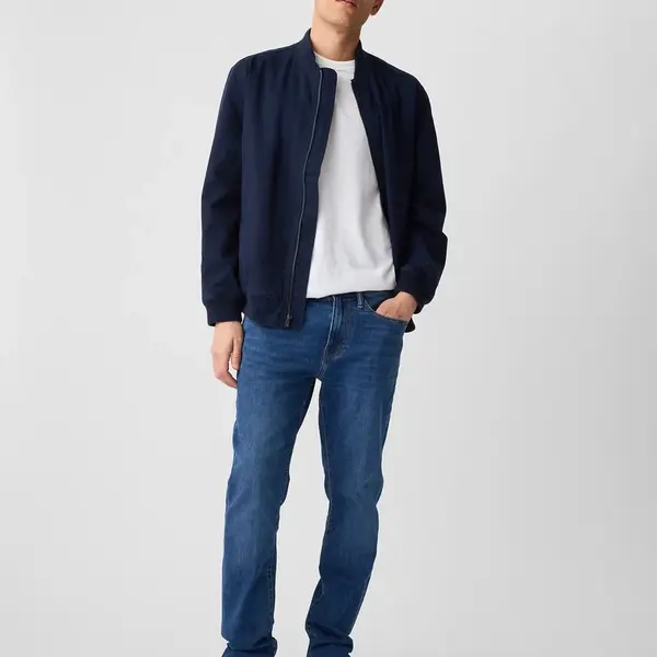 Modré pánske slim fit rifle GAP Gapflex